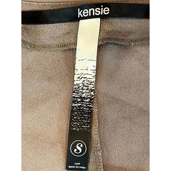 Kensie Women Front Button Romper Jumpsuit Tie Waist #B81848160 Black Size Small - Picture 5 of 7